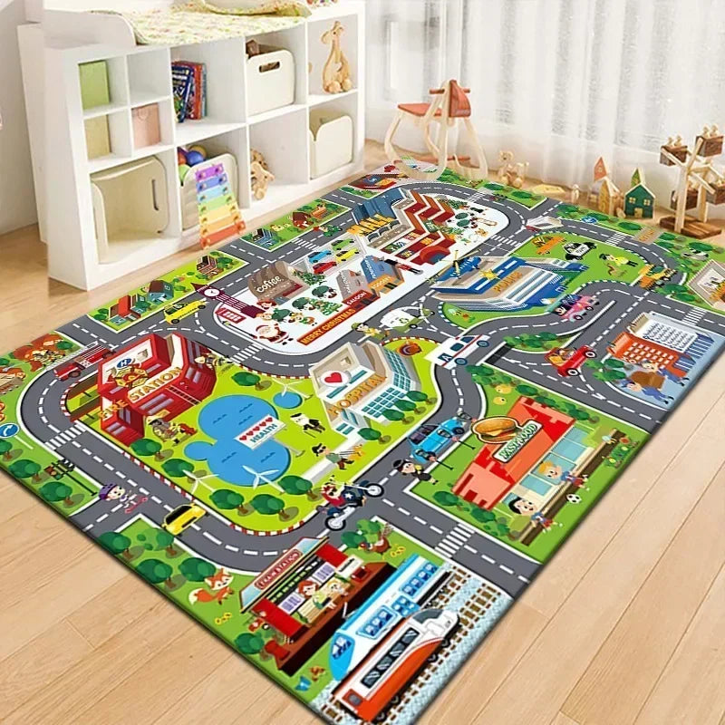 Tapis Enfant Voiture
