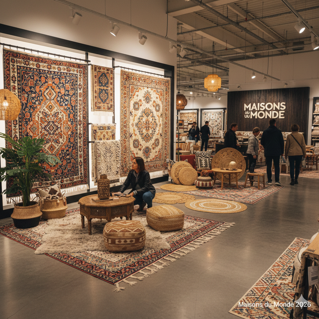Maisons du Monde Tapis : Voyage Déco &amp; Styles du Monde en 2026