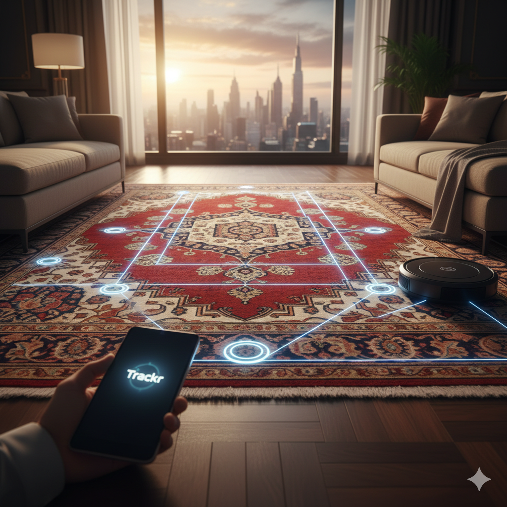 Trackr.fr Tech 2026 : Solutions de Suivi Connecté pour Protéger vos Tapis de Valeur