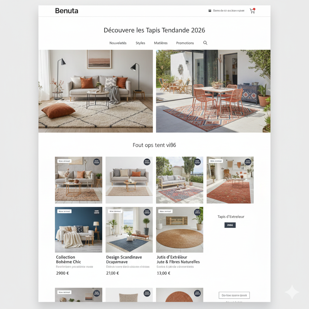Tapis Benuta : Votre Destination Déco Tapis en Ligne en 2026