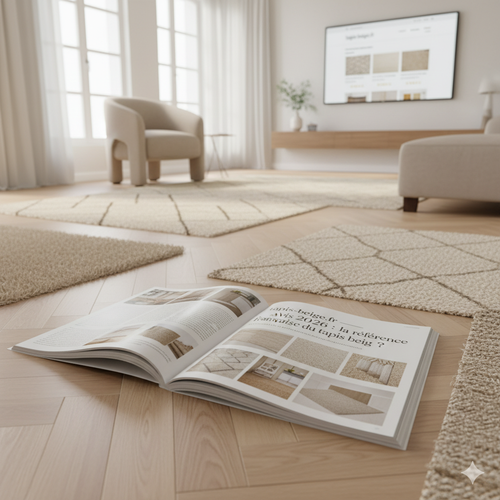 tapis-beige.fr — avis 2026 : la référence française du tapis beige ?
