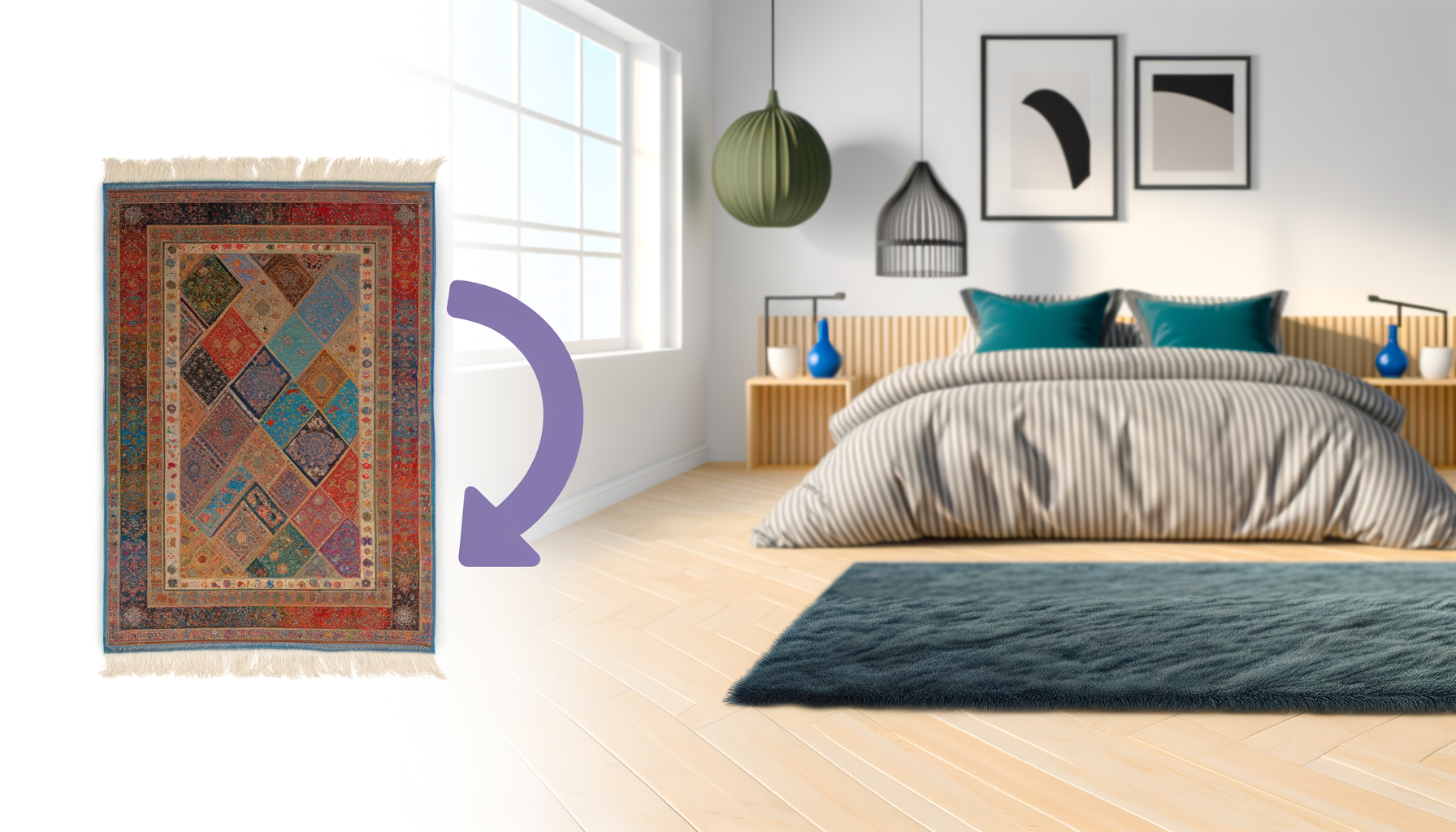 Comment assortir son tapis à sa couette ?