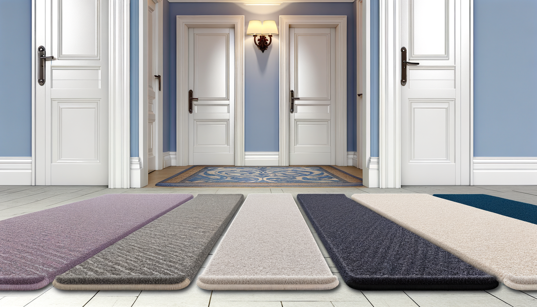 Comment assortir le tapis aux portes du couloir ?