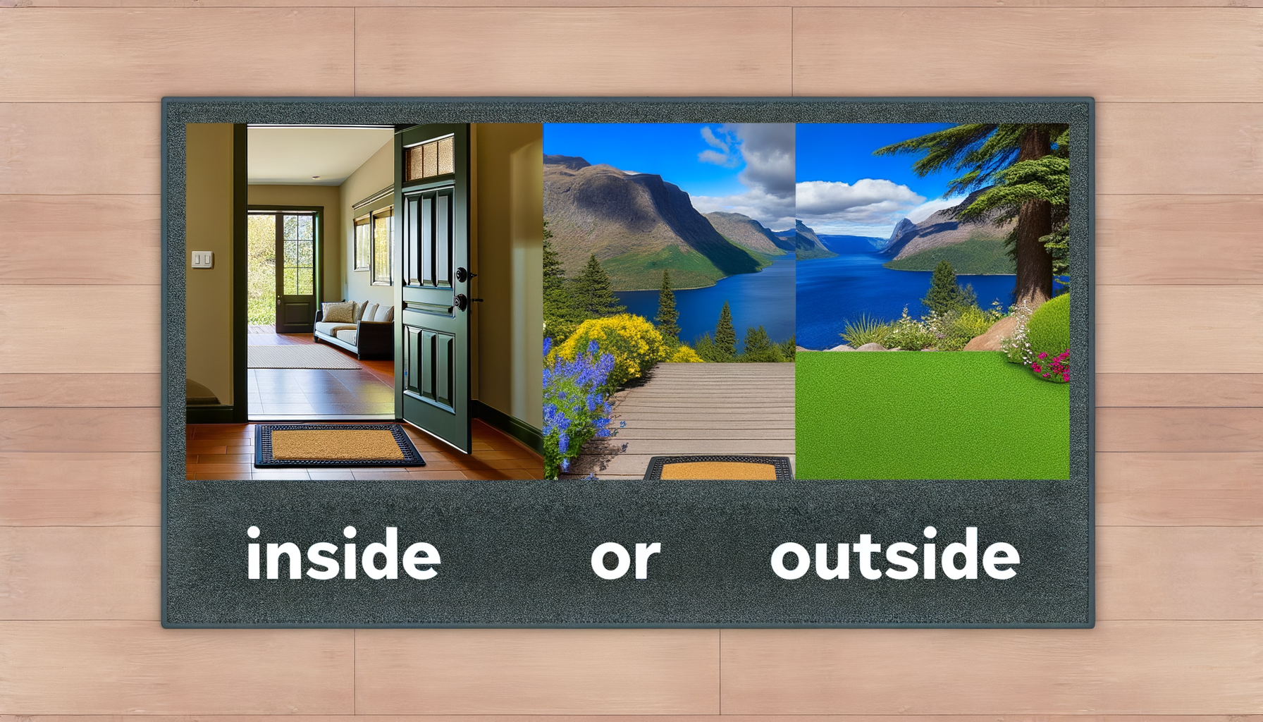 Où placer son tapis d'entrée : dedans ou dehors ?