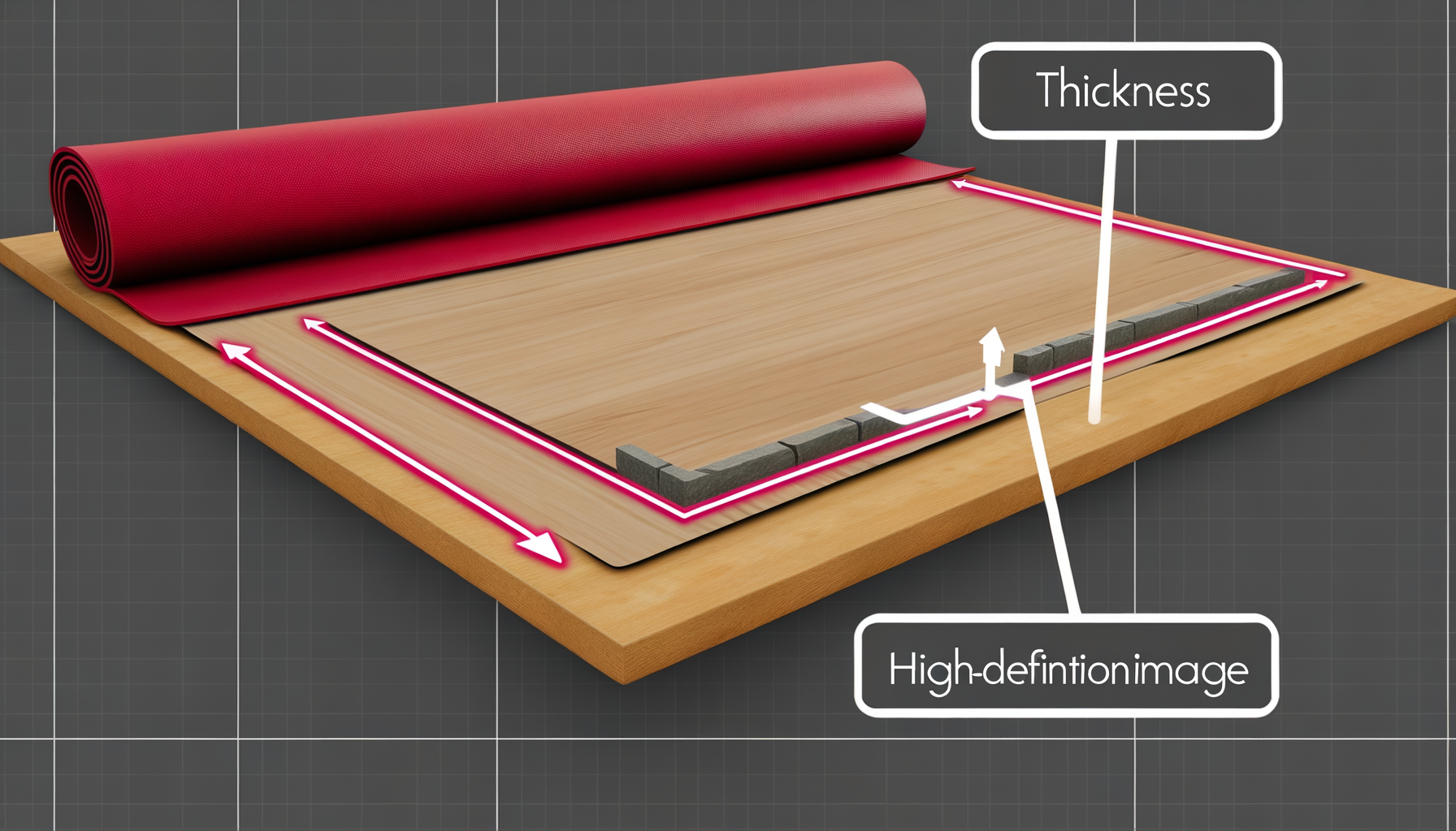 Quelle épaisseur pour un tapis de jeu ?