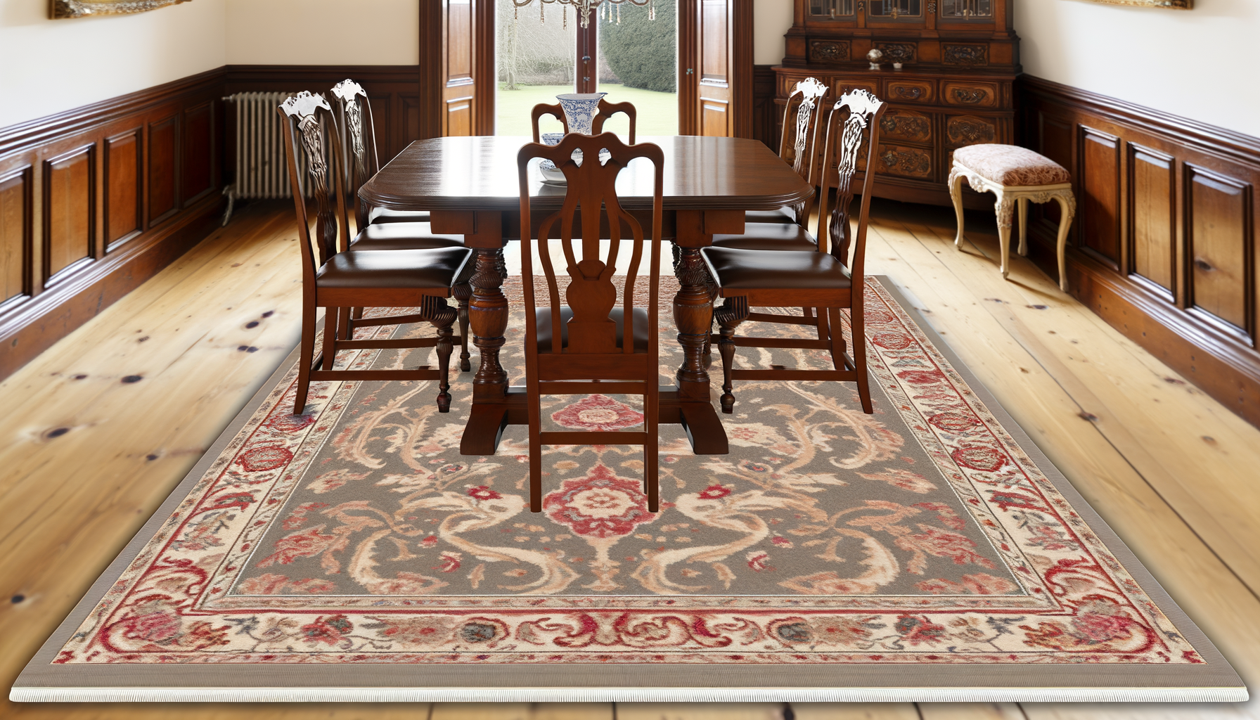 Quel tapis pour une salle à manger classique ?