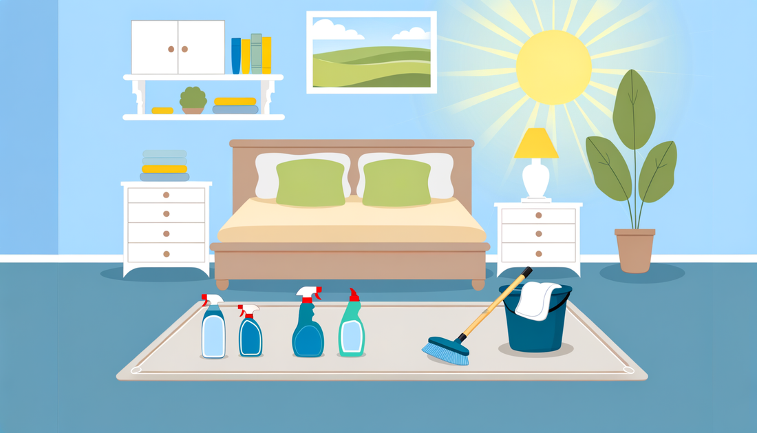 Comment nettoyer un tapis de chambre ?