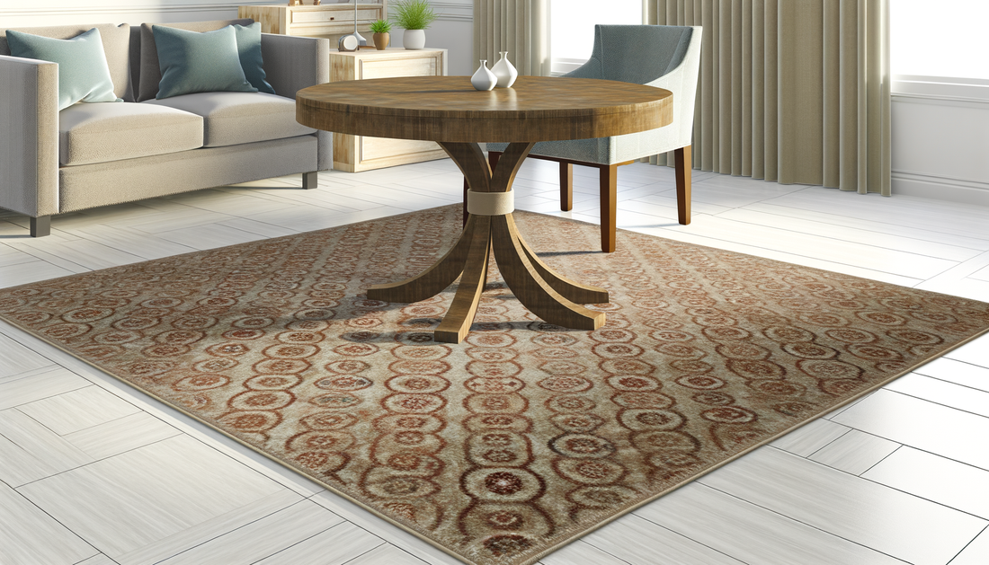 Quel tapis pour une table ronde ?