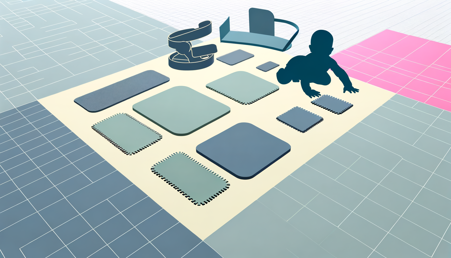 Quel tapis pour amortir les chutes de bébé ?