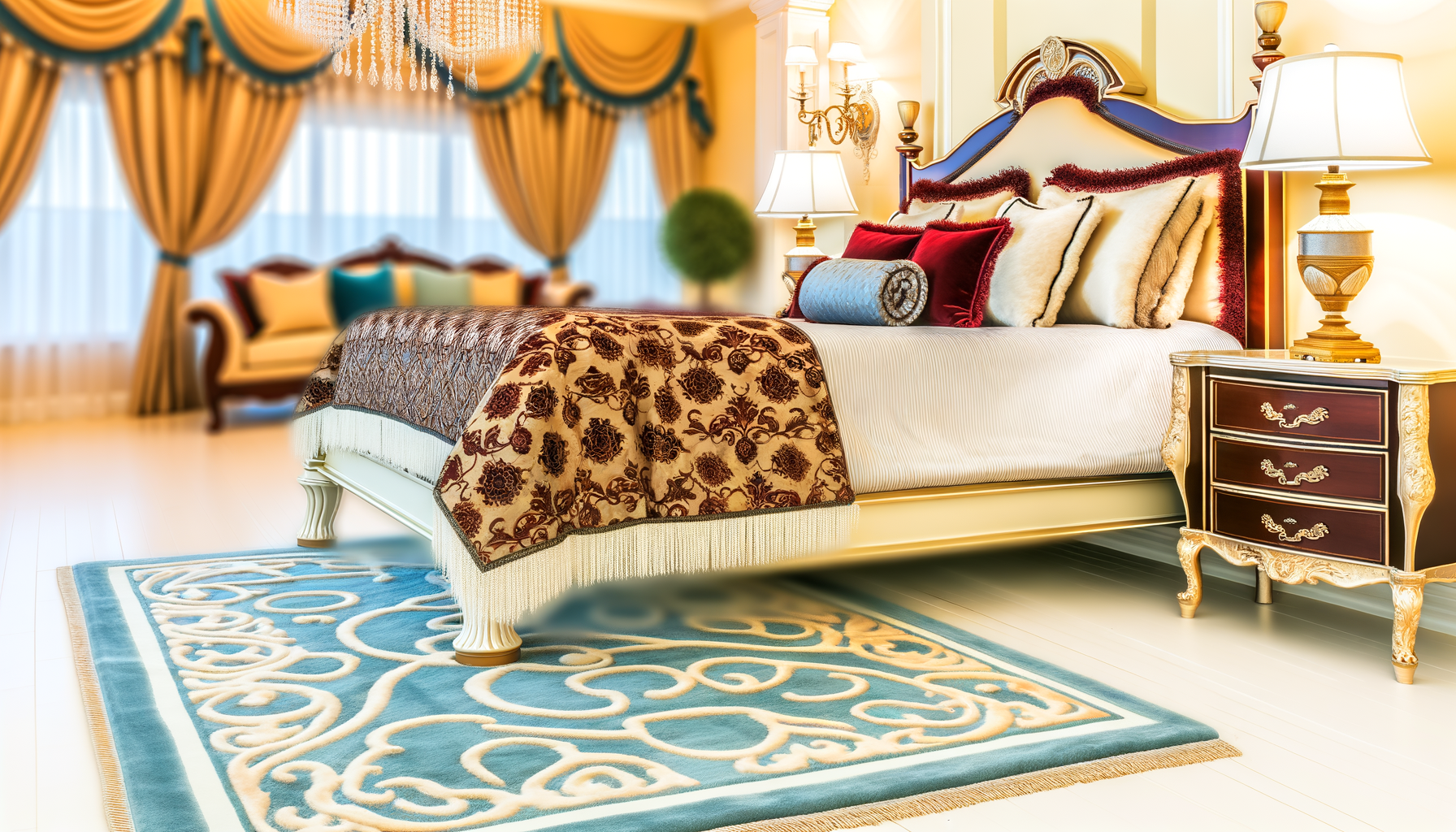 Quel tapis mettre au pied d'un lit ?