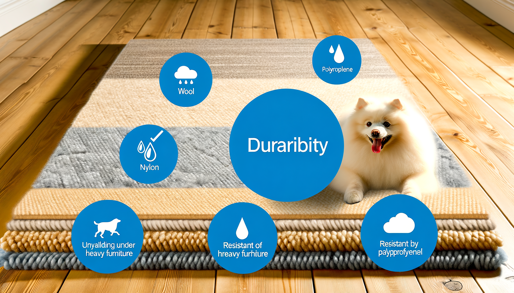 Quelle matière de tapis est la plus durable ?
