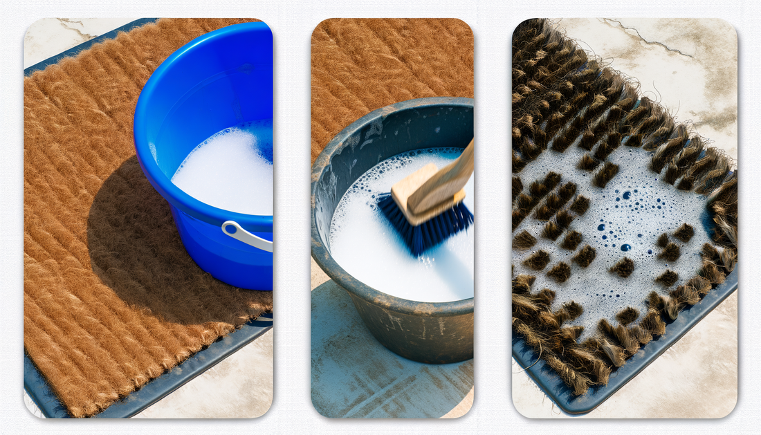 Comment nettoyer un paillasson en fibre de coco ?