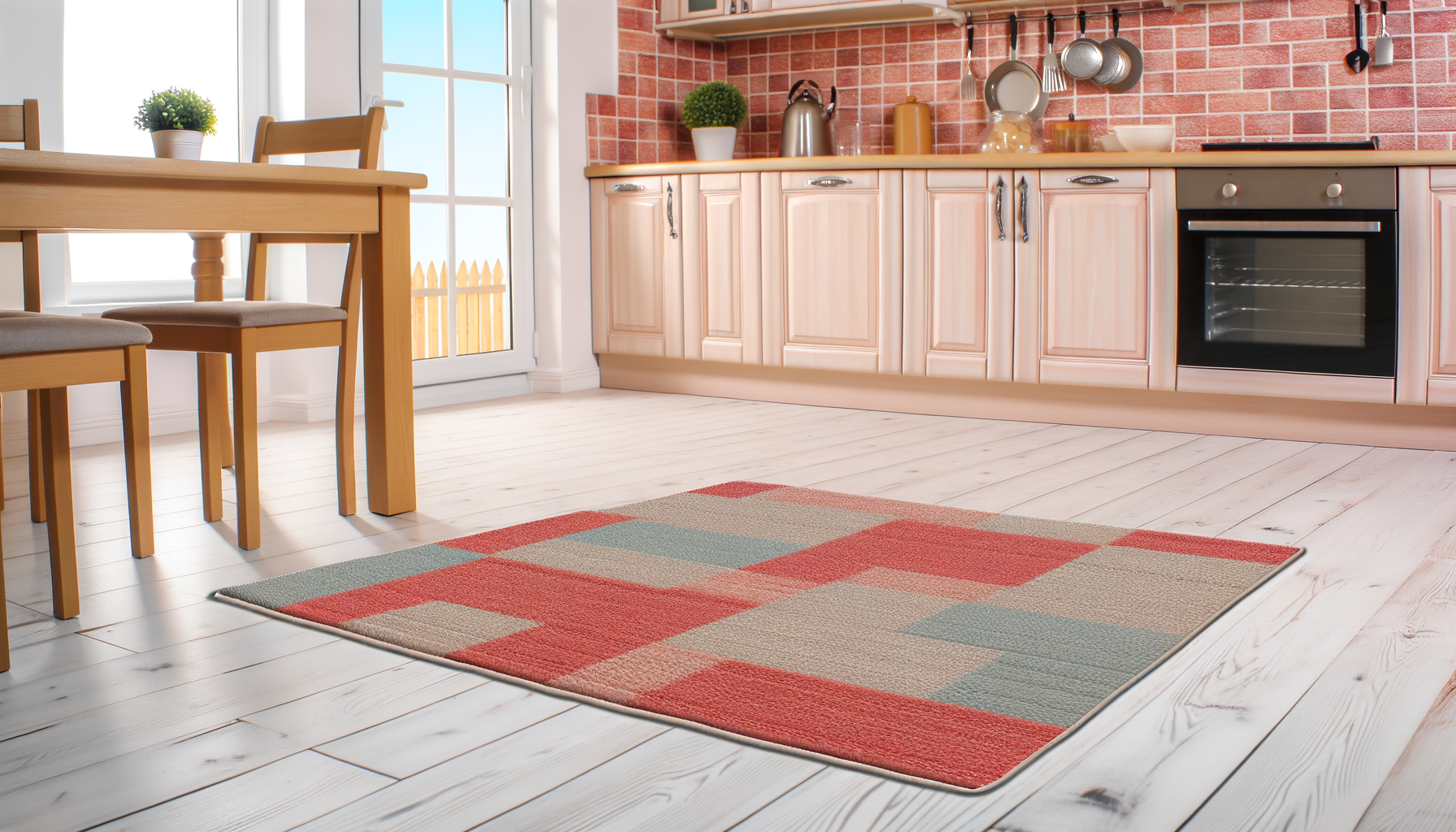 Est-il judicieux de mettre un tapis en cuisine ?