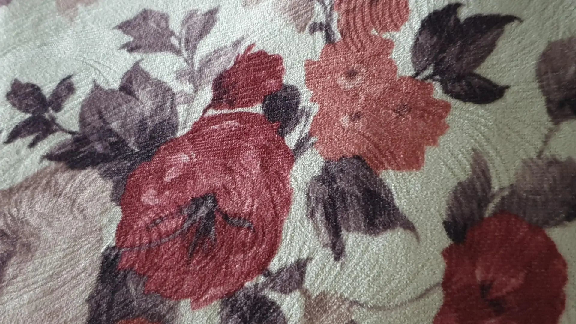 tapis à fleurs