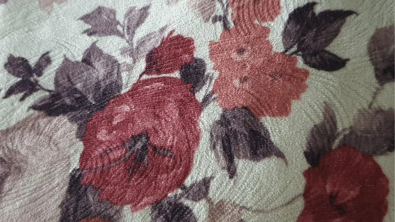 tapis à fleurs