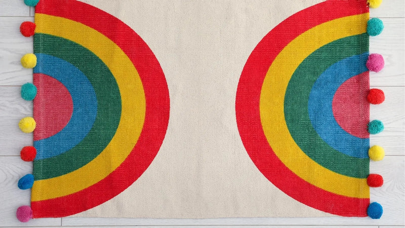 tapis arc en ciel