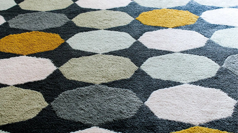 tapis formes géométriques