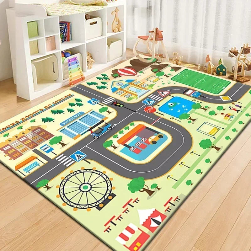 Tapis de Jeu Voiture