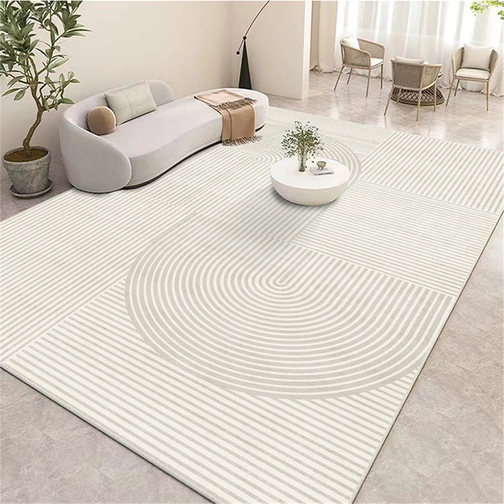 Tapis Salon Beige