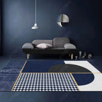 Tapis Bleu Salon