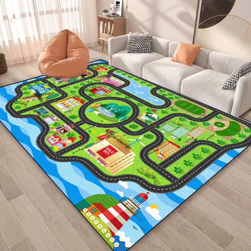Tapis de Circuit de Voiture
