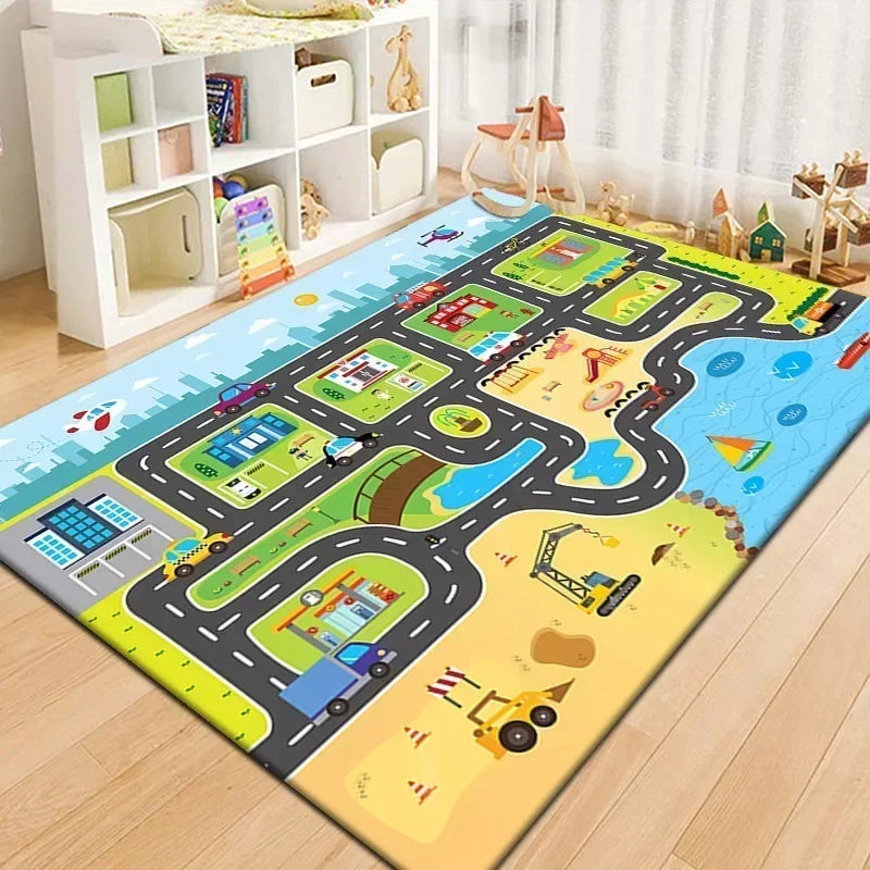 Tapis de Jeu Circuit de Voiture