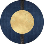 Children’s room game non slip carpet Chinese crane round living bed bath small home decoration