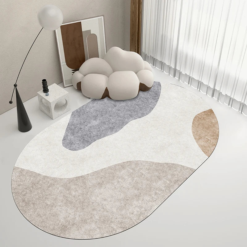 grand tapis ovale