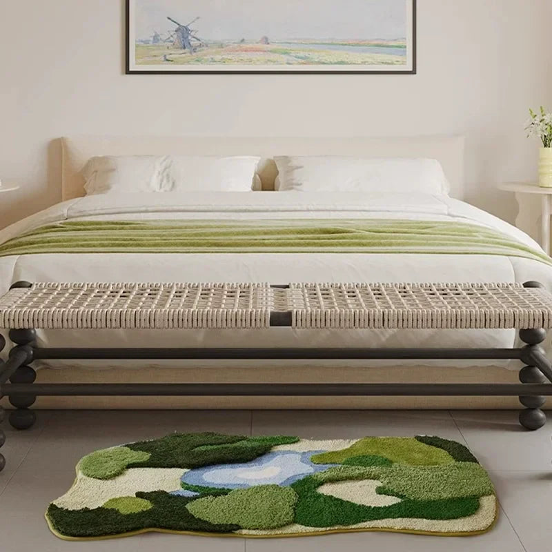 petit tapis descente de lit 80x180cm
