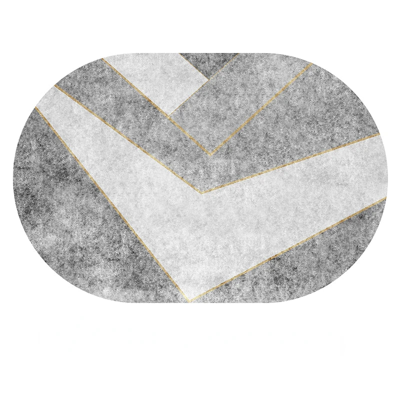petit tapis forme ovale 80x120cm