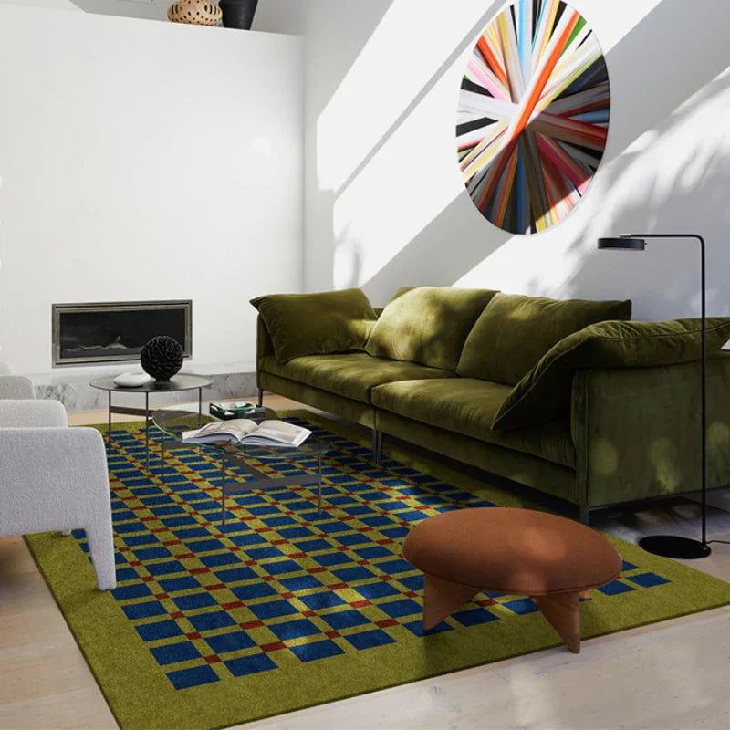 tapis 90 x 120 damier