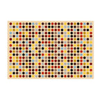 tapis à damier 50x80cm