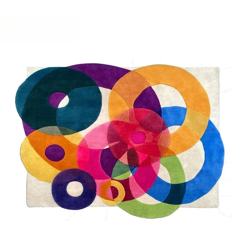tapis à motifs géométriques 80x120cm