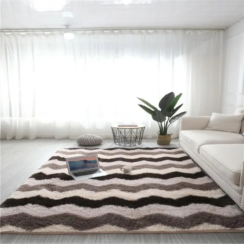 tapis à poils long 80x120cm