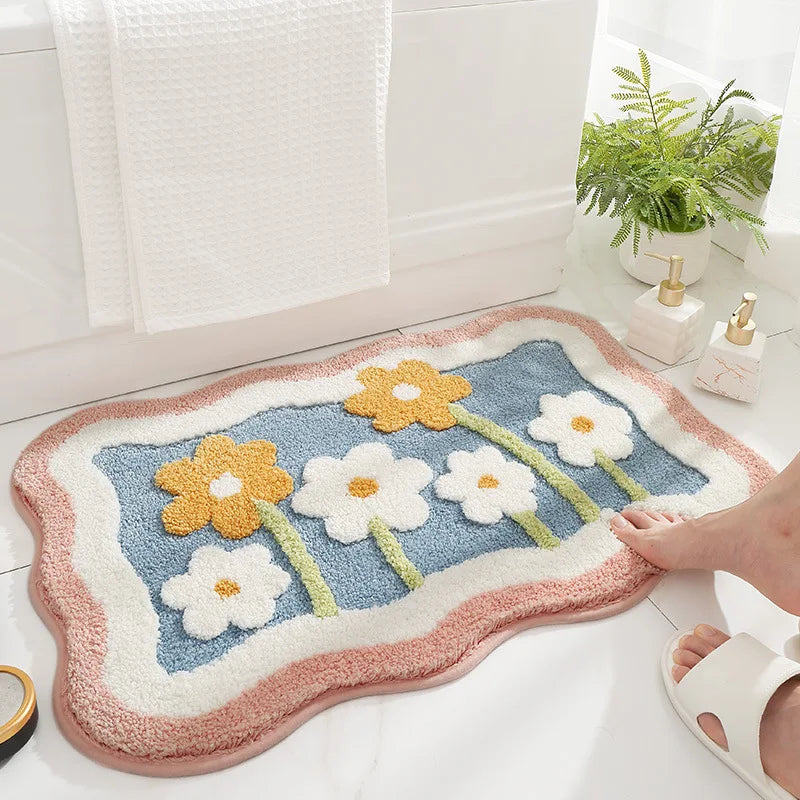 tapis absorbant pour salle de bain 40x60cm