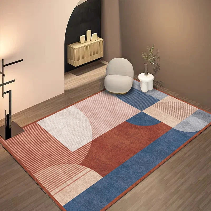 tapis abstrait moderne