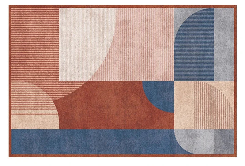 tapis abstrait moderne 60x90cm