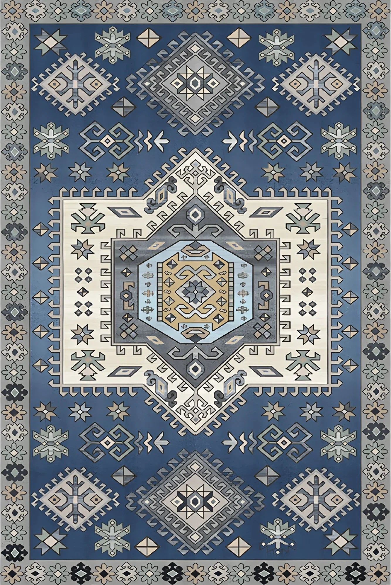 tapis ancien 40x60cm