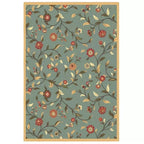 tapis anglais fleuri 40x60cm