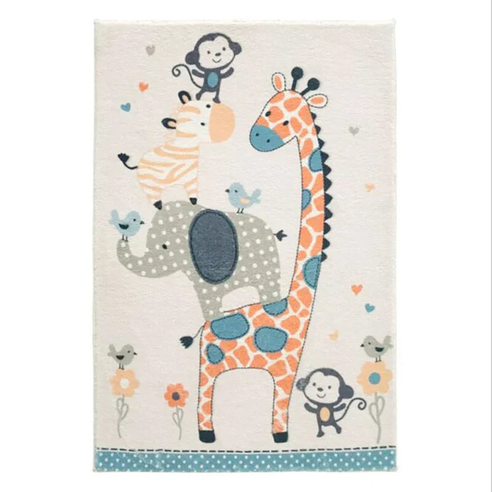 tapis animaux savane 80x120cm