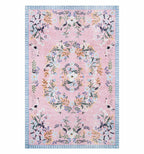 tapis aux fleurs 60x90cm