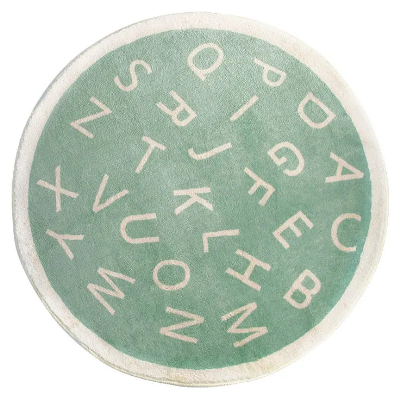 tapis avec lettre alphabet 80cm