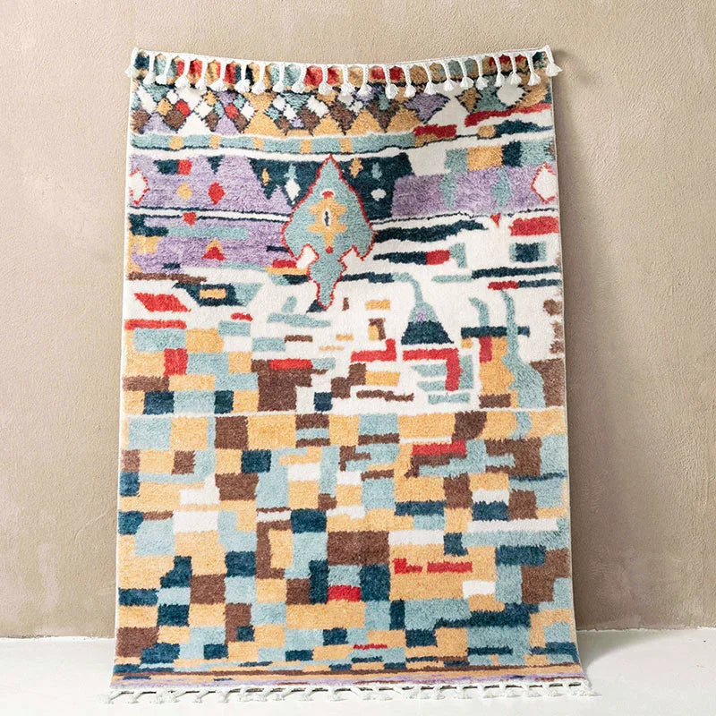 tapis beige berbère 80x150cm / CHINA