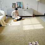 tapis beige en laine 60cmx90cm