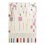 tapis beige ethnique 50x80cm