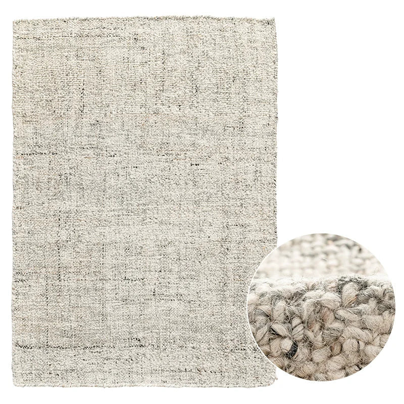 tapis beige laine 120cmx 80cm / CHINA