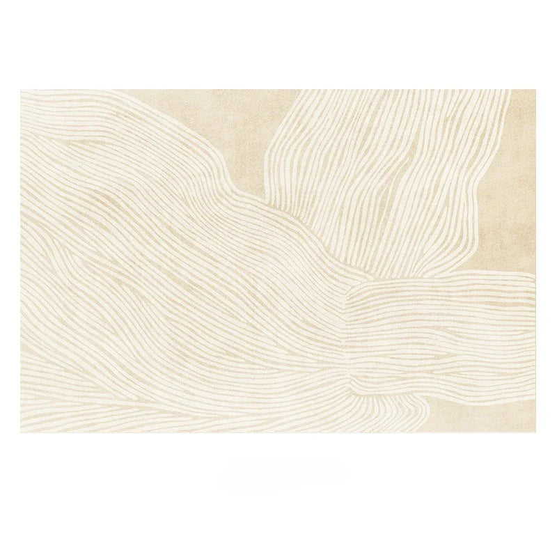 tapis beige moderne 60x90cm