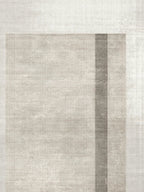 tapis beige salon poil ras 60x90cm