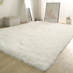 tapis beige shaggy
