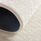 tapis blanc uni